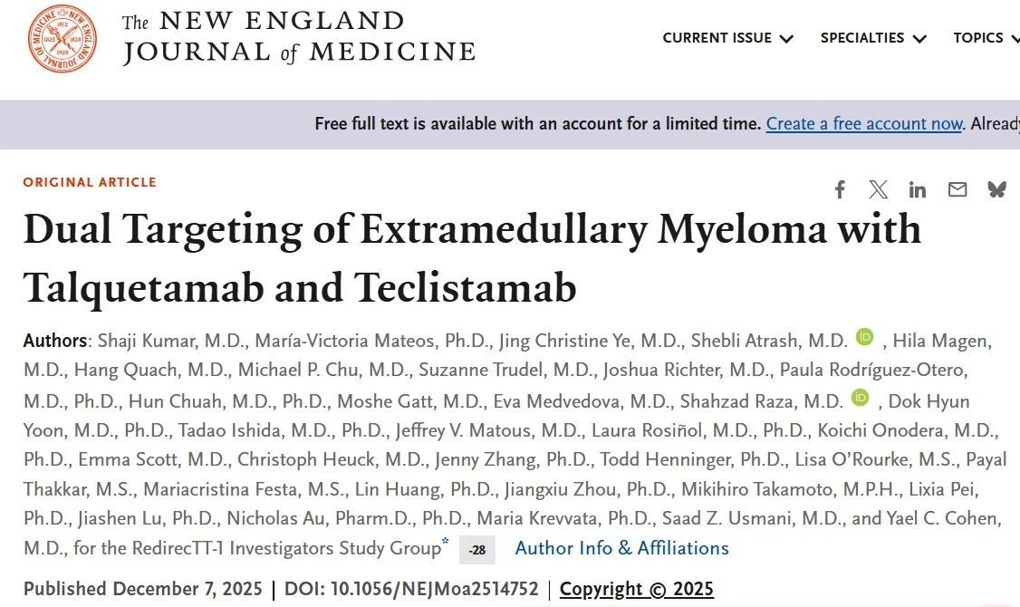 Vincent Rajkumar: Dual Targeting of Extramedullary Myeloma with Talquetamab and Teclistamab
