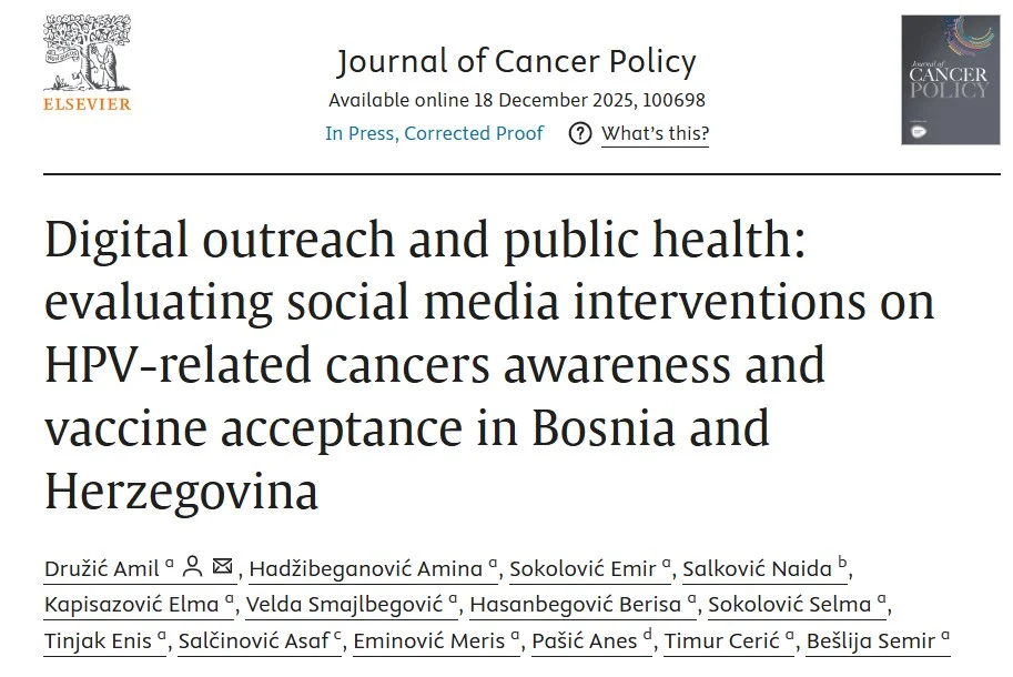 Amil Družić: Digital Tools Advance Public Awareness of HPV-Related Cancers
