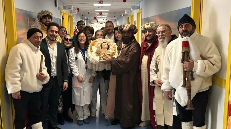 Antonio Grimaldi: A Moment of Hope and Comfort at AORN San Pio Oncology