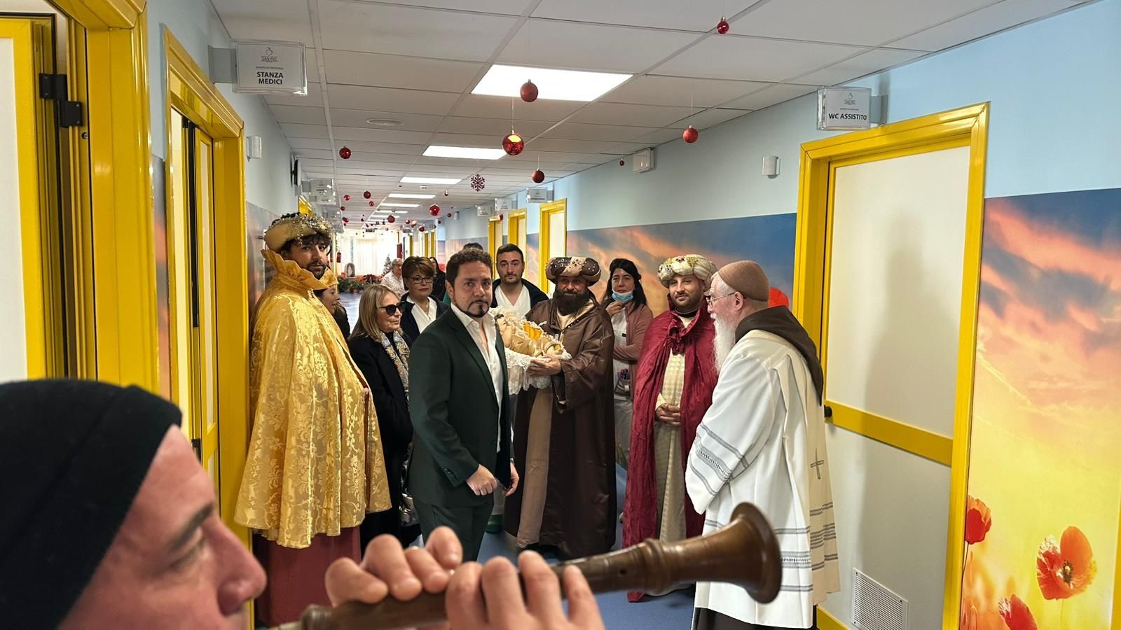 Antonio Grimaldi: A Moment of Hope and Comfort at AORN San Pio Oncology