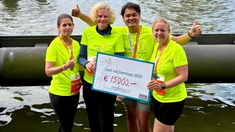 Myriam Chalabi and Team Raises €3,180 for Cancer Research at the Netherlands Cancer Institute