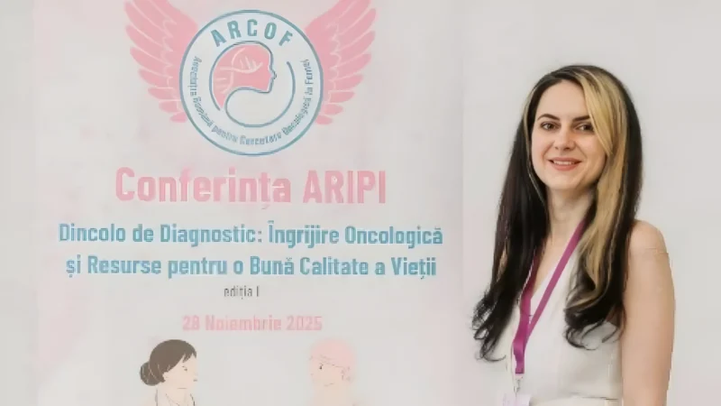Silvana Adelina Gheorghe: Empowering Patients Through Onkogai’d at the ARIPI Conference