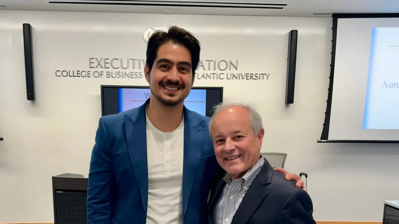 Daniel Sumarriva: Last week into the Executive MBA Program at Florida Atlantic University