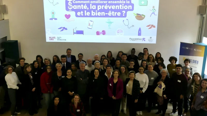 Foundation S Supports the Launch of the ‘Grande Cause Santé’ Citizen Consultation