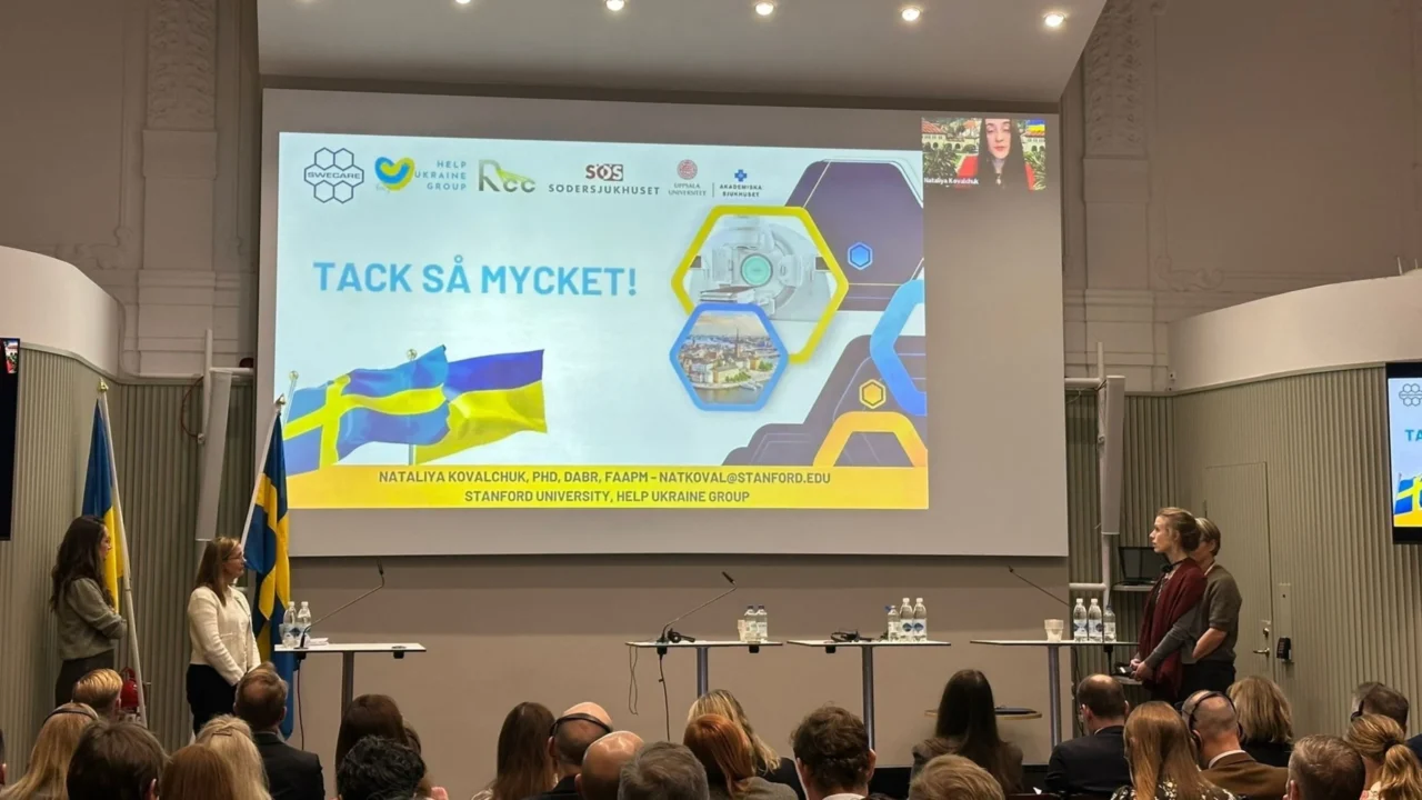 Nataliya Kovalchuk: Sweden-Backed Initiative Strengthens Radiotherapy Training in Ukraine