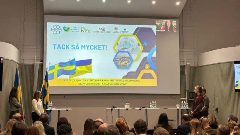 Nataliya Kovalchuk: Sweden-Backed Initiative Strengthens Radiotherapy Training in Ukraine