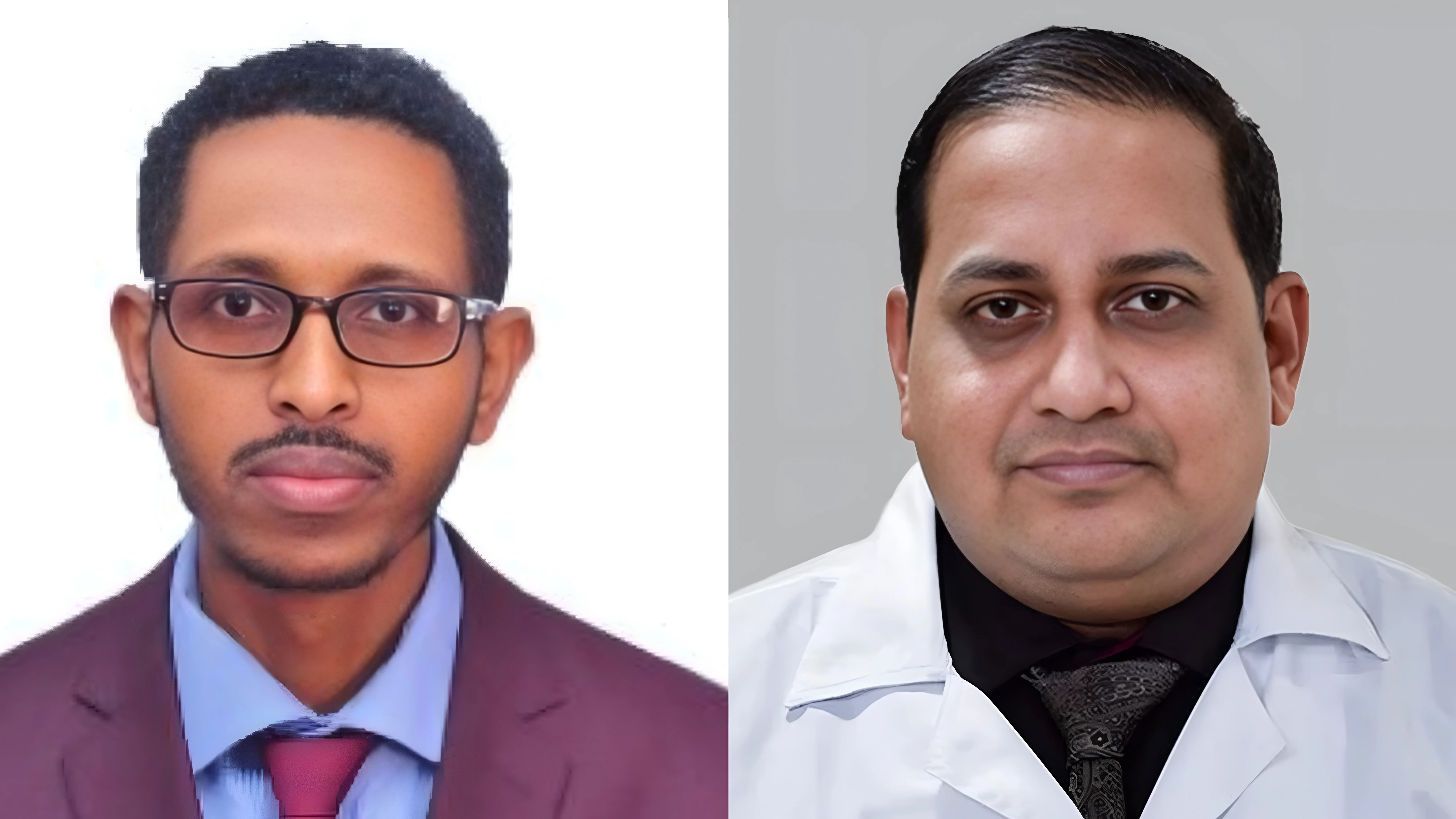 Abdu Adem Yesufe and Amol Akhade