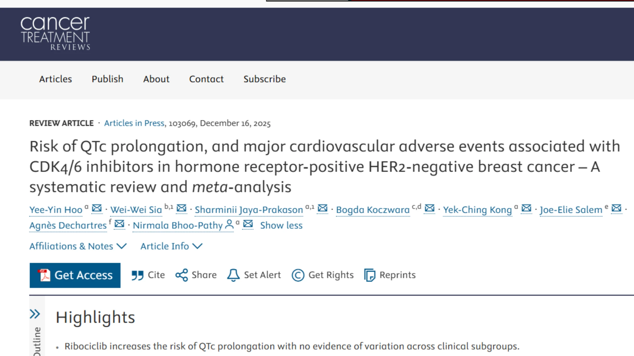 Davood Khoda-Amorzideh: CDK4/6 Inhibitors Show Divergent Cardiovascular Risks in HR+/HER2– Breast Cancer