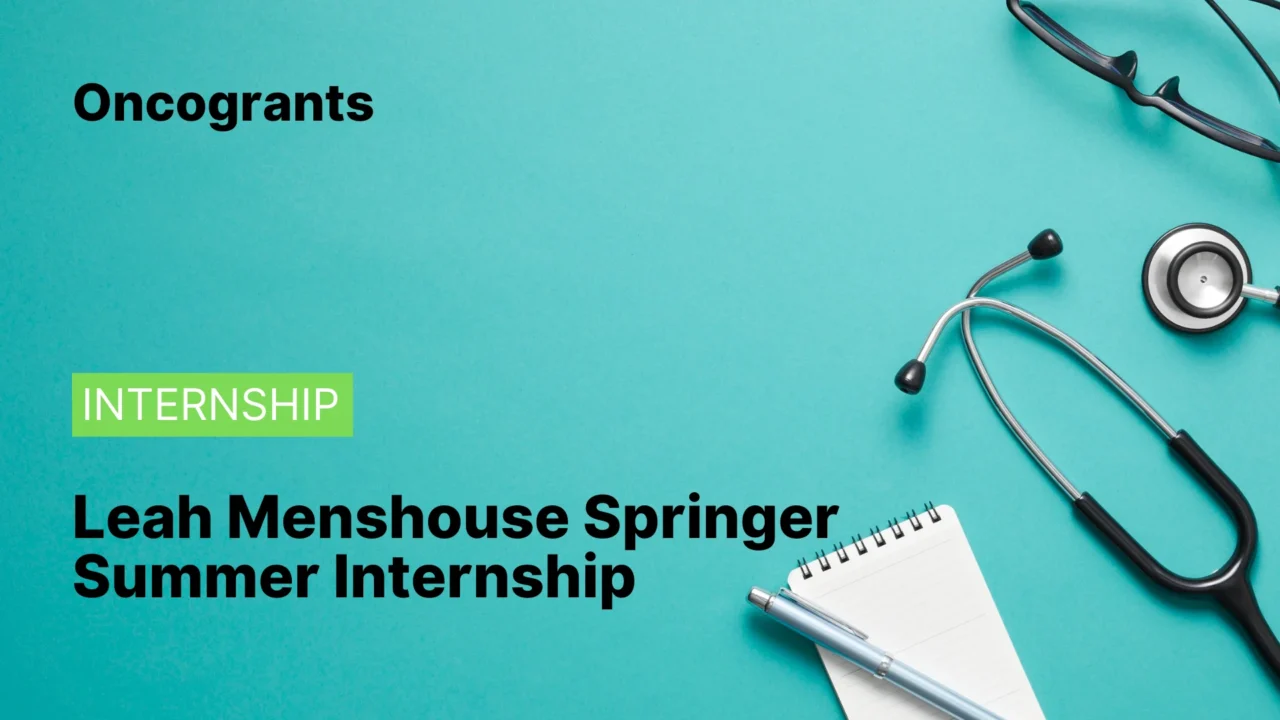 Leah Menshouse Springer Summer Internship