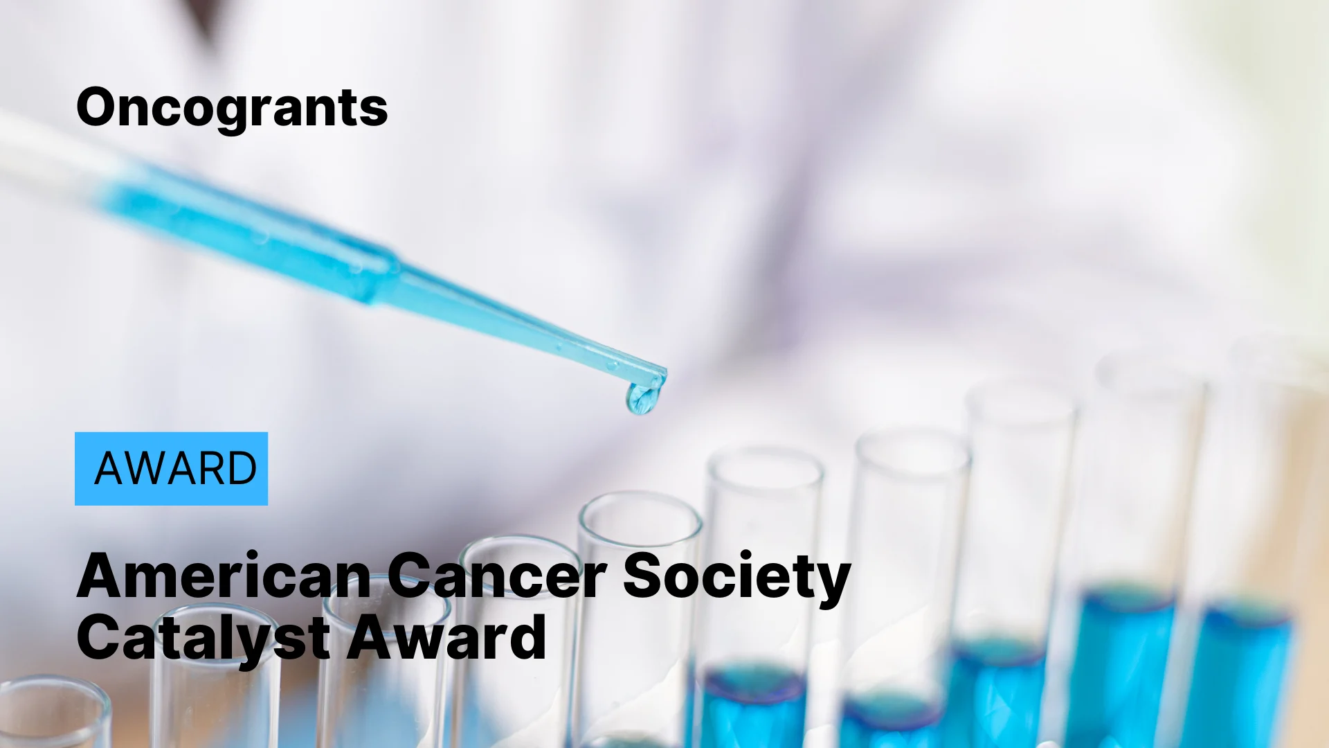 American Cancer Society Catalyst Award
