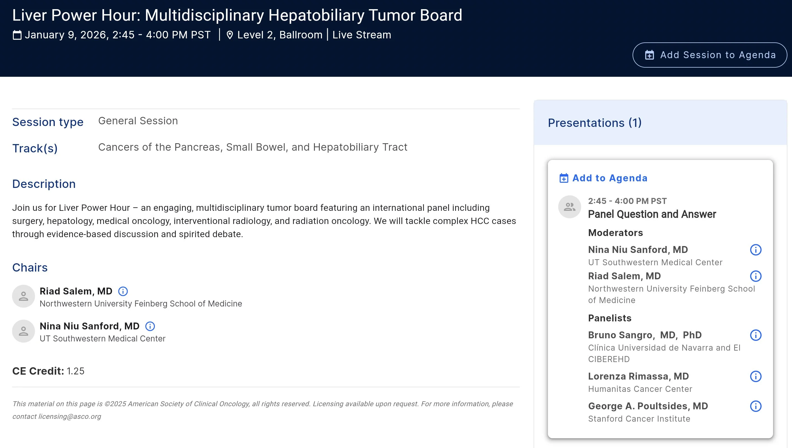 Nina Niu Sanford: Multidisciplinary and International HCC Tumor Board at GI ASCO 2026