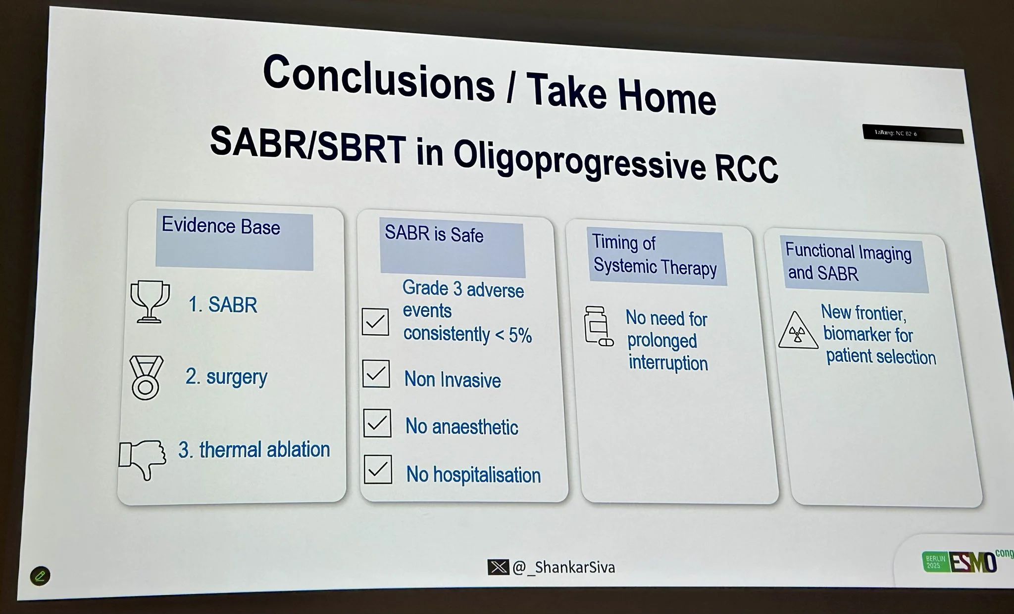 Melvin LK Chua: Thanks to ESMO for Supporting Radiation Oncology