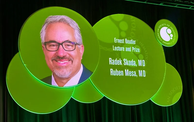 Prof. Ruben Mesa Recognized with the 2025 ASH Ernest Beutler Lecture and Prize 3 Ruben Mesa - OncoDaily