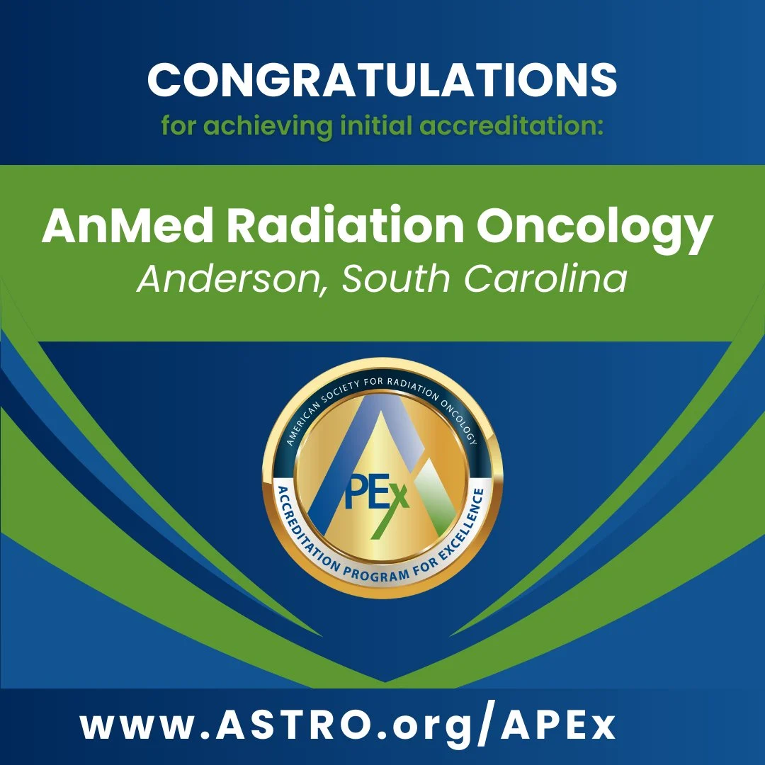 AnMed Radiation Oncology Achieved APEx Accreditation - ASTRO 2 AnMed Radiation Oncology