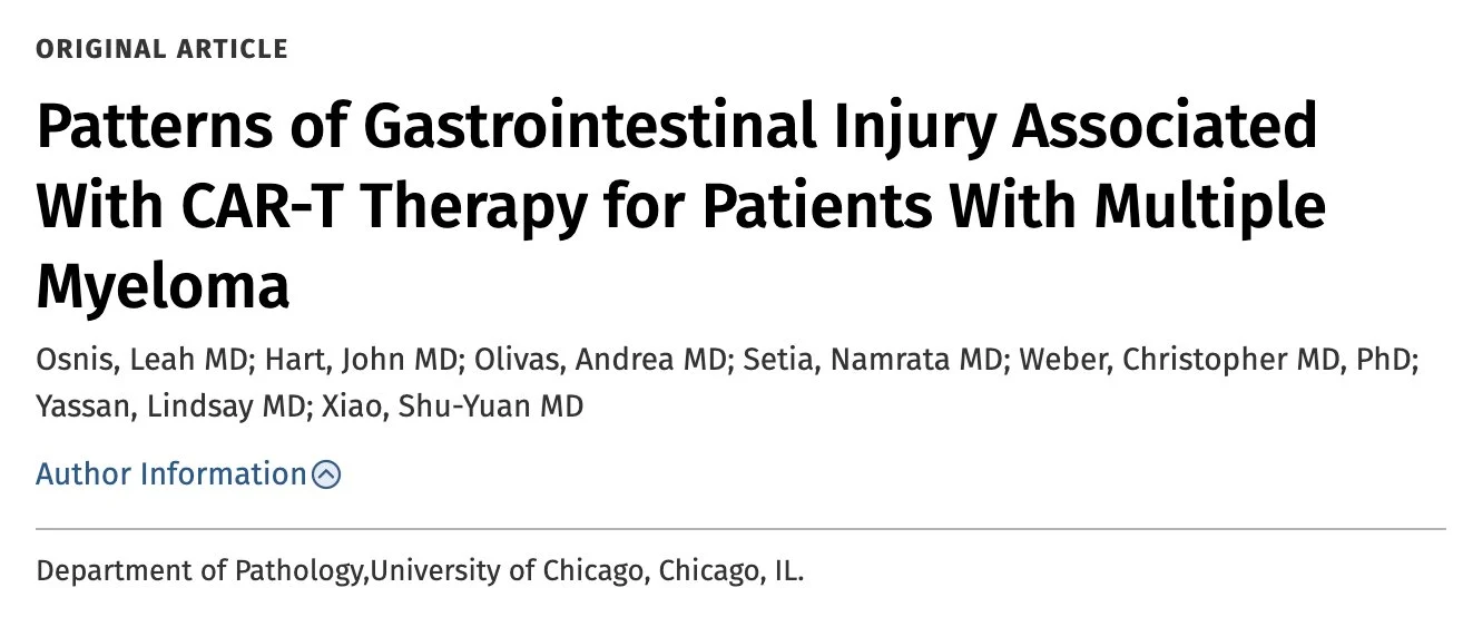 Rahul Banerjee: Elegant Analysis of IEC-EC after CAR-T in Myeloma by Comparing vs non-CAR-T MM and CVID
