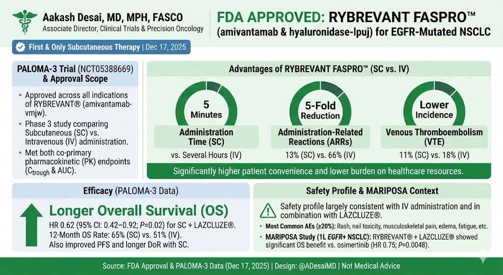 Aakash Desai: FDA Approval Update in EGFR-Mutant NSCLC 2 Aakash Desai: FDA Approval Update in EGFR-Mutant NSCLC