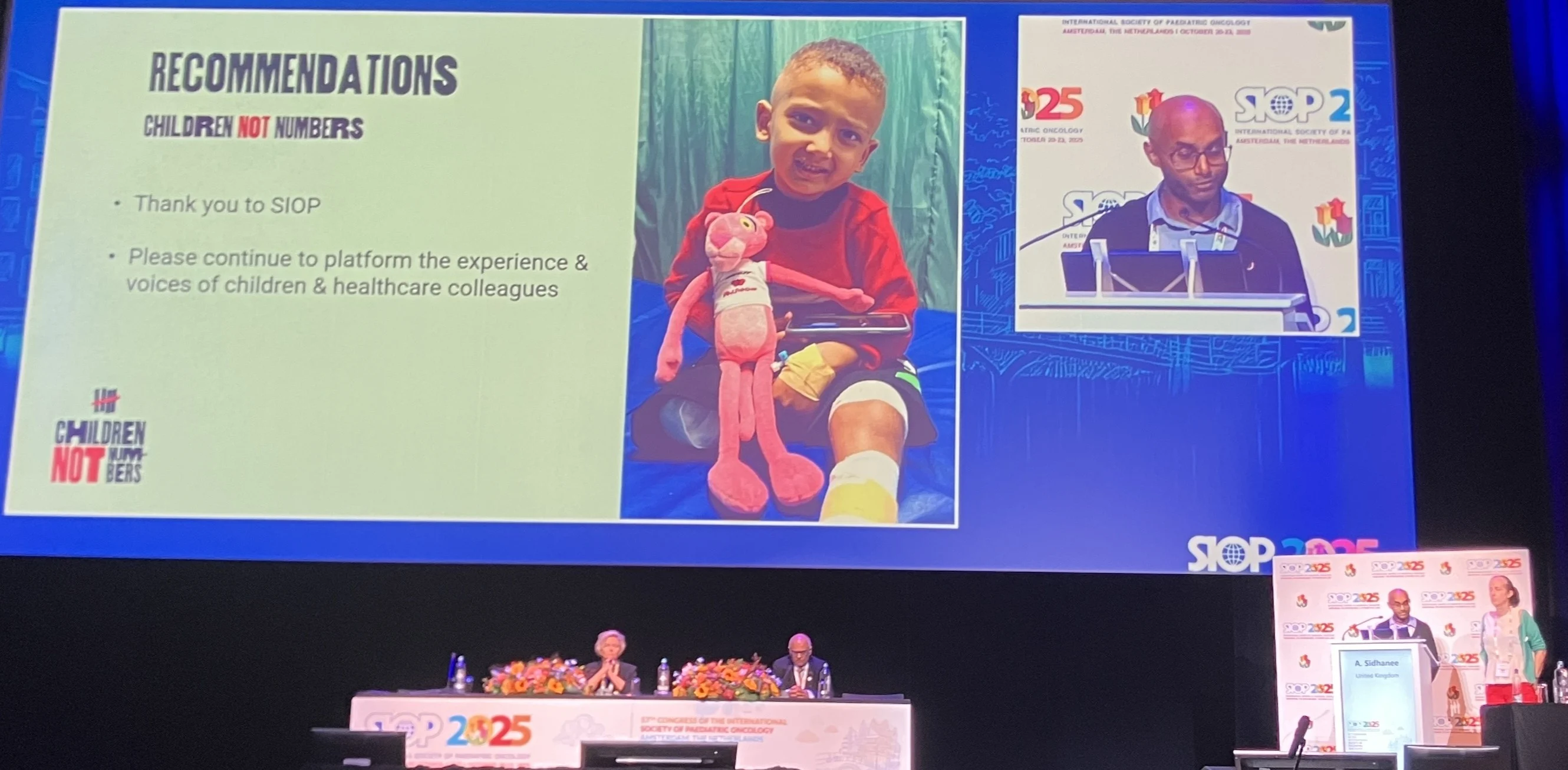 Neil Ranasinghe: Surviving Childhood Cancer in Gaza - A Parent’s and a Doctor’s View from the SIOP Congress 2 Neil Ranasinghe: Surviving Childhood Cancer in Gaza - A Parent’s and a Doctor’s View from the SIOP Congress