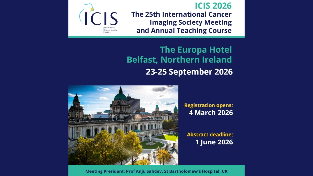 The 25th International Cancer Imaging Society Meeting and Annual Teaching Course