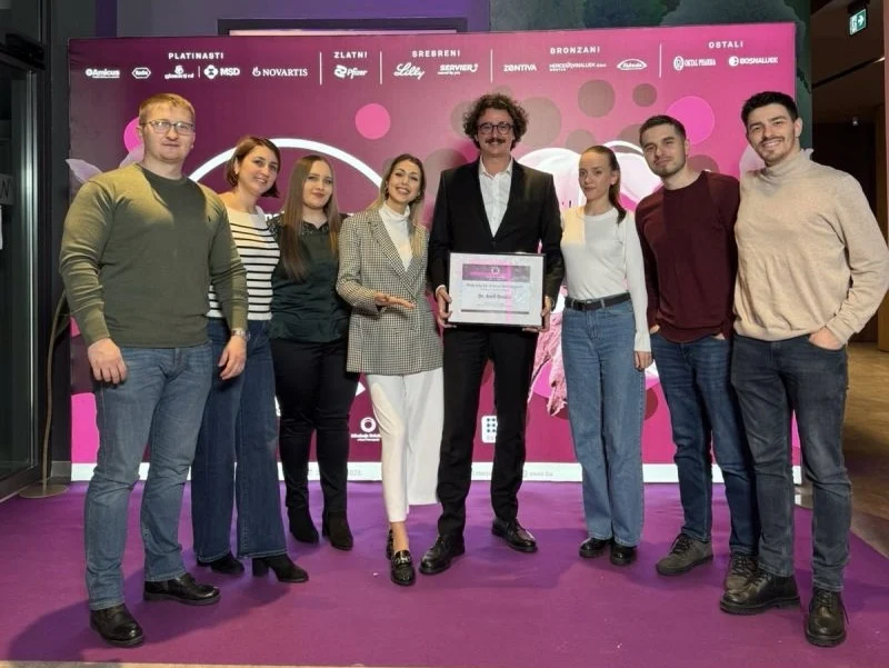 Amil Družić Received the “Dr. Adnan Delibegović” Award at the 11th Sarajevo Winter Oncology Conference