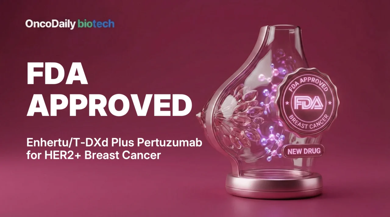FDA Approves Fam-Trastuzumab Deruxtecan-nxki With Pertuzumab for First-Line Treatment of HER2-Positive Metastatic Breast Cancer