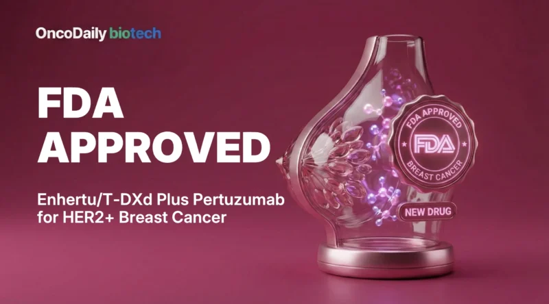 FDA Approves Fam-Trastuzumab Deruxtecan-nxki With Pertuzumab for First-Line Treatment of HER2-Positive Metastatic Breast Cancer