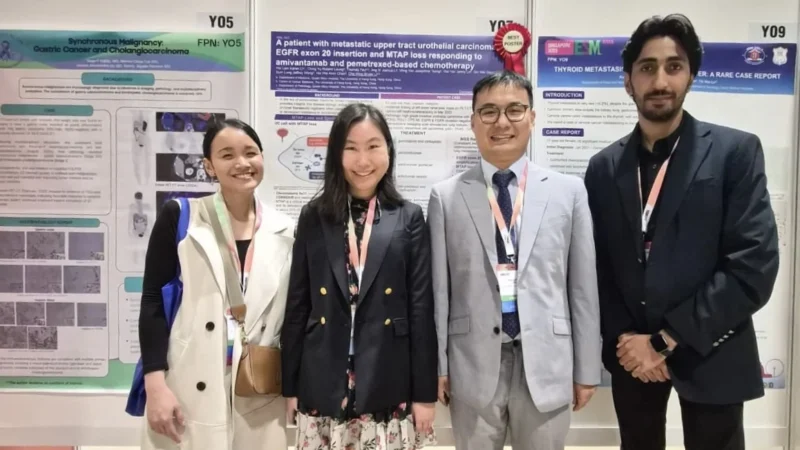 Hongcheng Zhu: Best Poster Award Winner at ESMO Asia 2025 in the ESMO YO Clinical Cases Track
