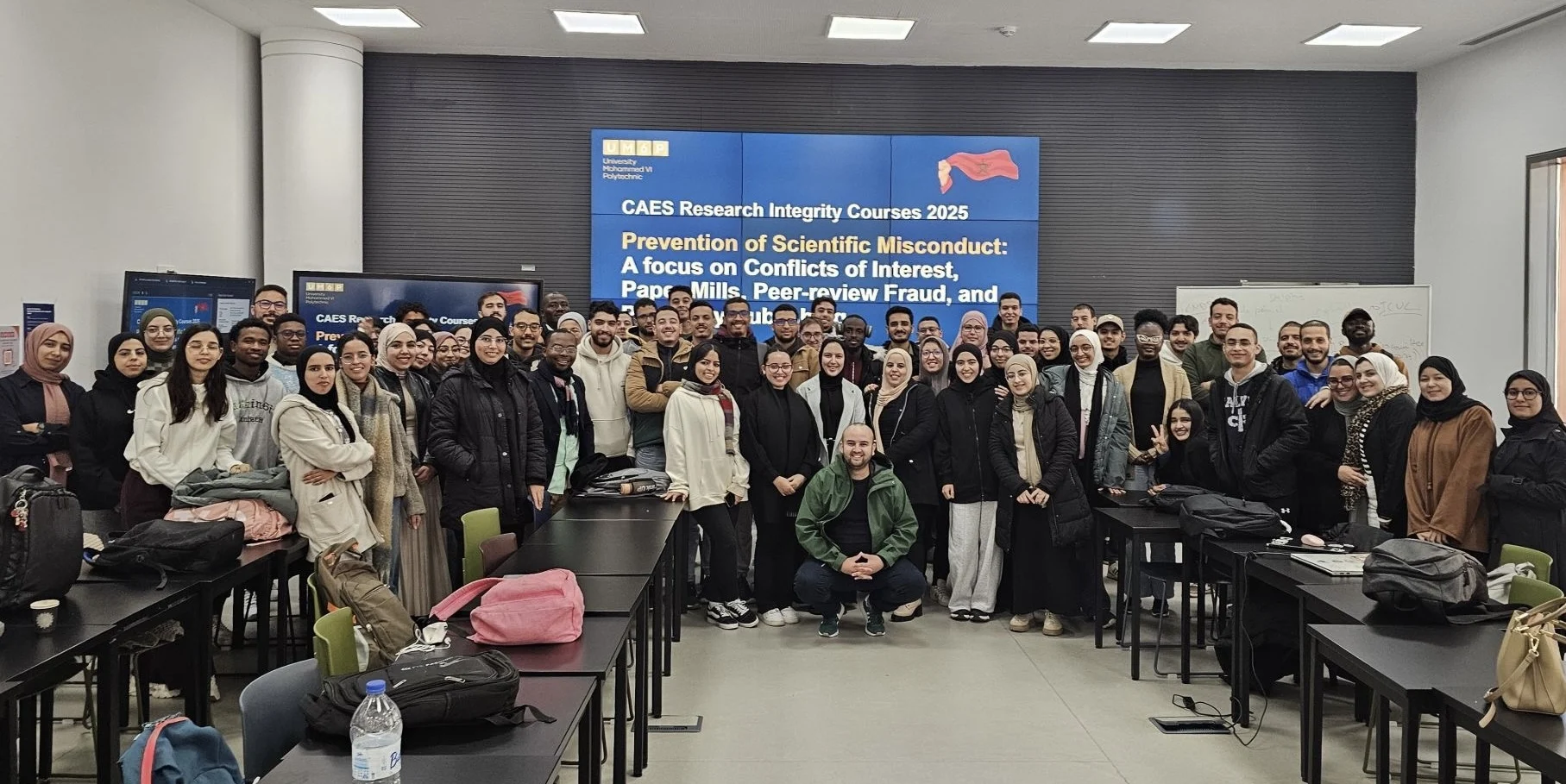 Khalid El Bairi: Training the Second Cohort of CAES I UM6P PhD Students on Research Integrity 2 Khalid El Bairi: Training the Second Cohort of CAES I UM6P PhD Students on Research Integrity