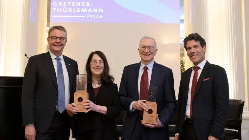 Gordon Freeman and Arlene Sharpe have been Awarded the Inaugural Gretener-Thürlemann Prize – Dana-Farber Cancer Institute