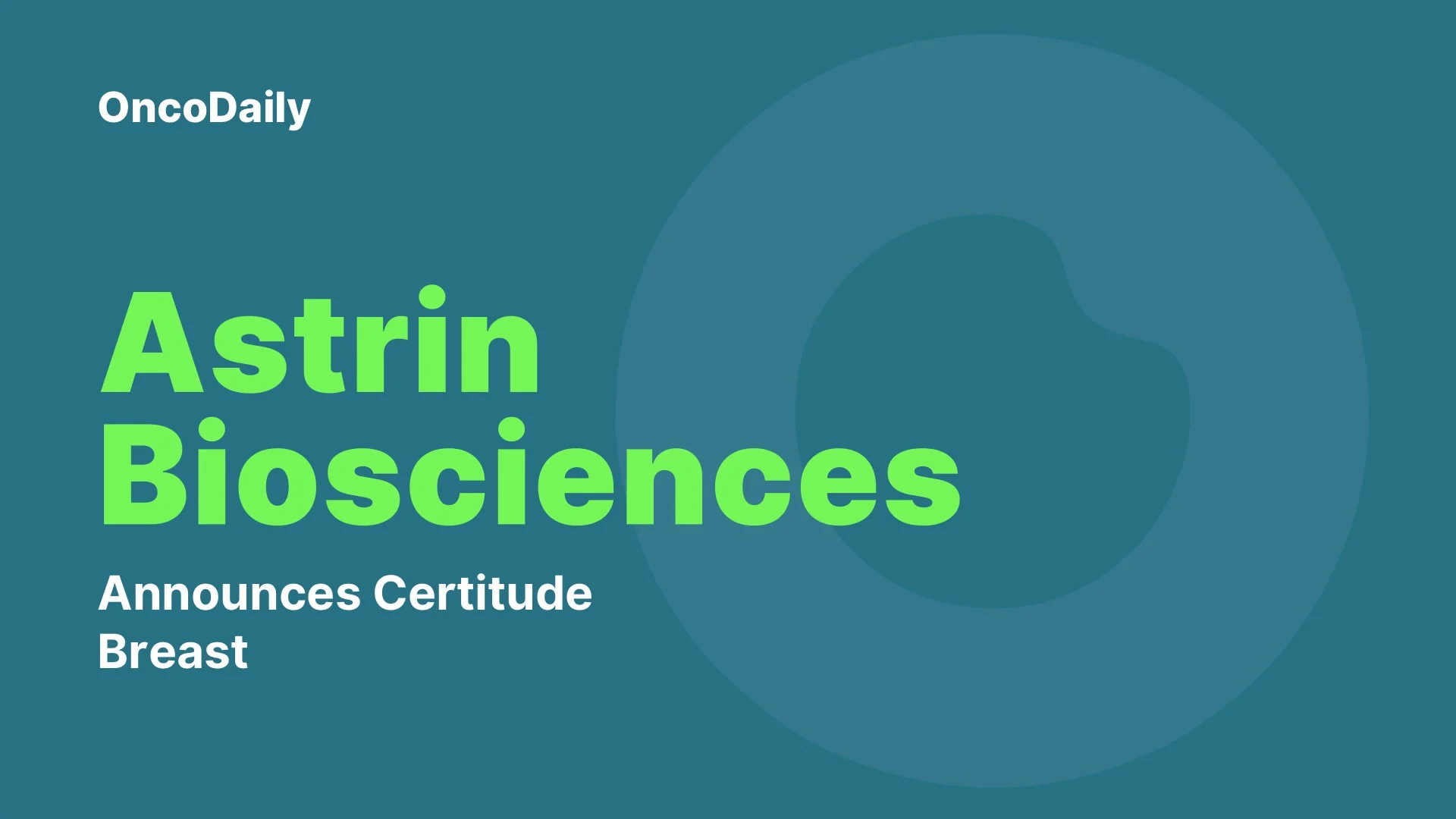 Astrin Biosciences