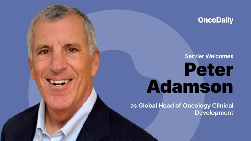 Servier Welcomes Peter Adamson as Global Head of Oncology Clinical Development