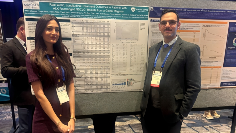 Khalil Choucair: Faten Abdo Delivers an Outstanding ALK+ NSCLC Poster at NACLC