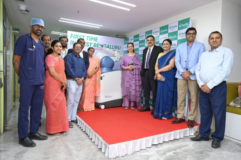 Fortis Nagarbhavi Launches Next Generation Mako Robotic Technology for Knee Joint Replacements; Inaugurated by South Indian Actress Sudha Rani 2 Fortis Nagarbhavi