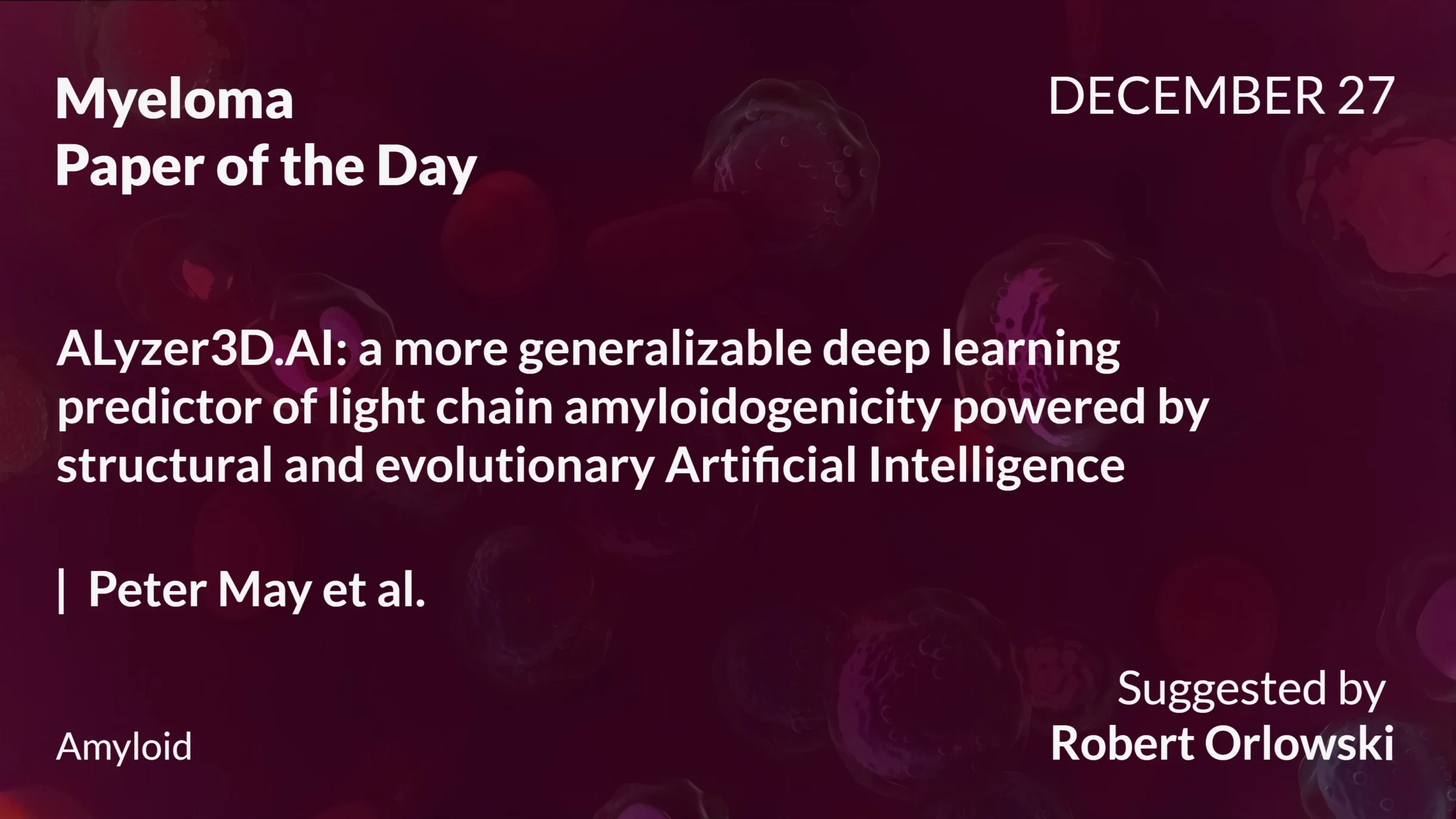 Myeloma Paper of the Day