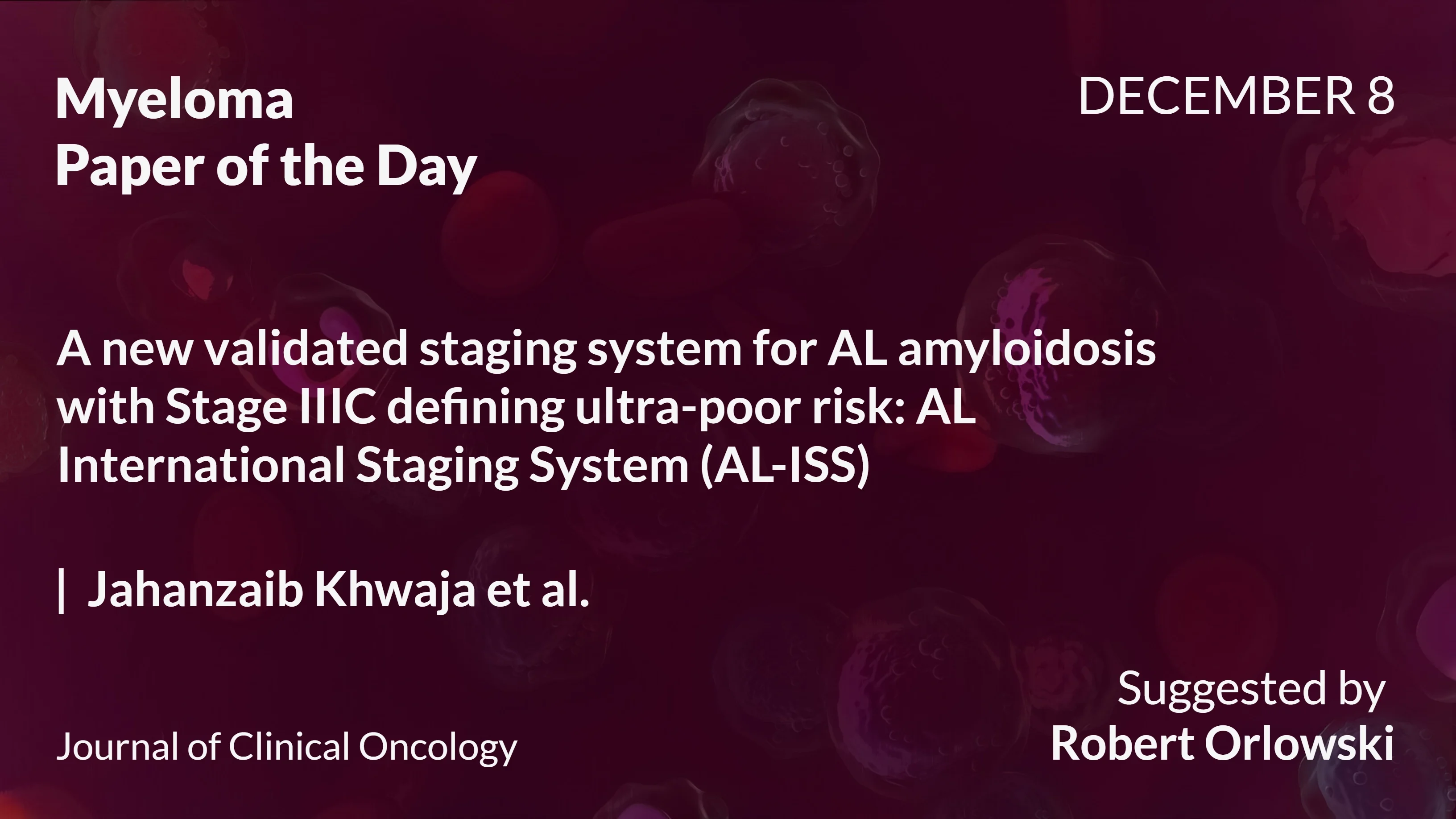 Myeloma Paper of the Day