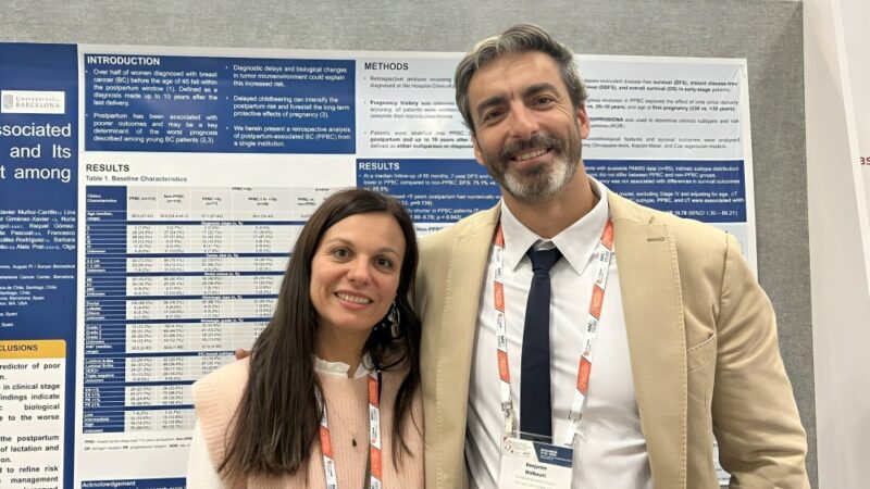 Maria Vidal: Delighted to Share a Study on Postpartum-Associated Breast Cancer in Young Women