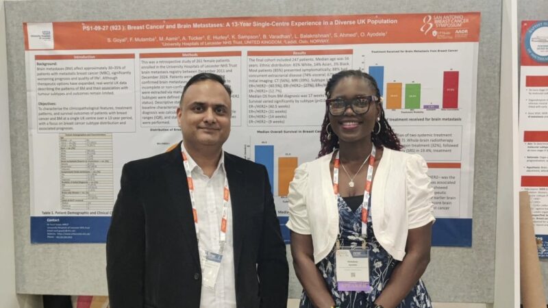 Olubukola Ayodele: Presenting 13-Year Data on Brain Metastases in Breast Cancer at the SABCS25