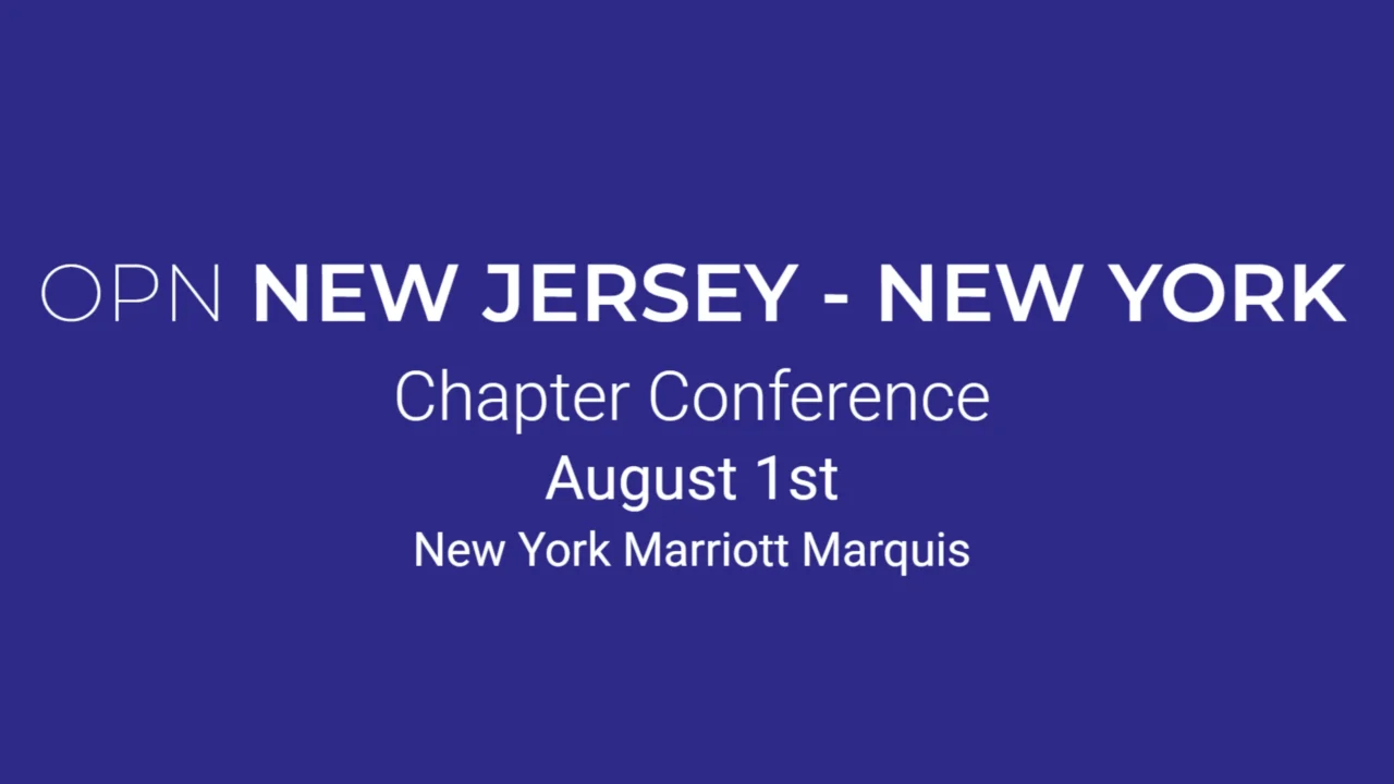 OPN New Jersey – New York Chapter Conference 2026