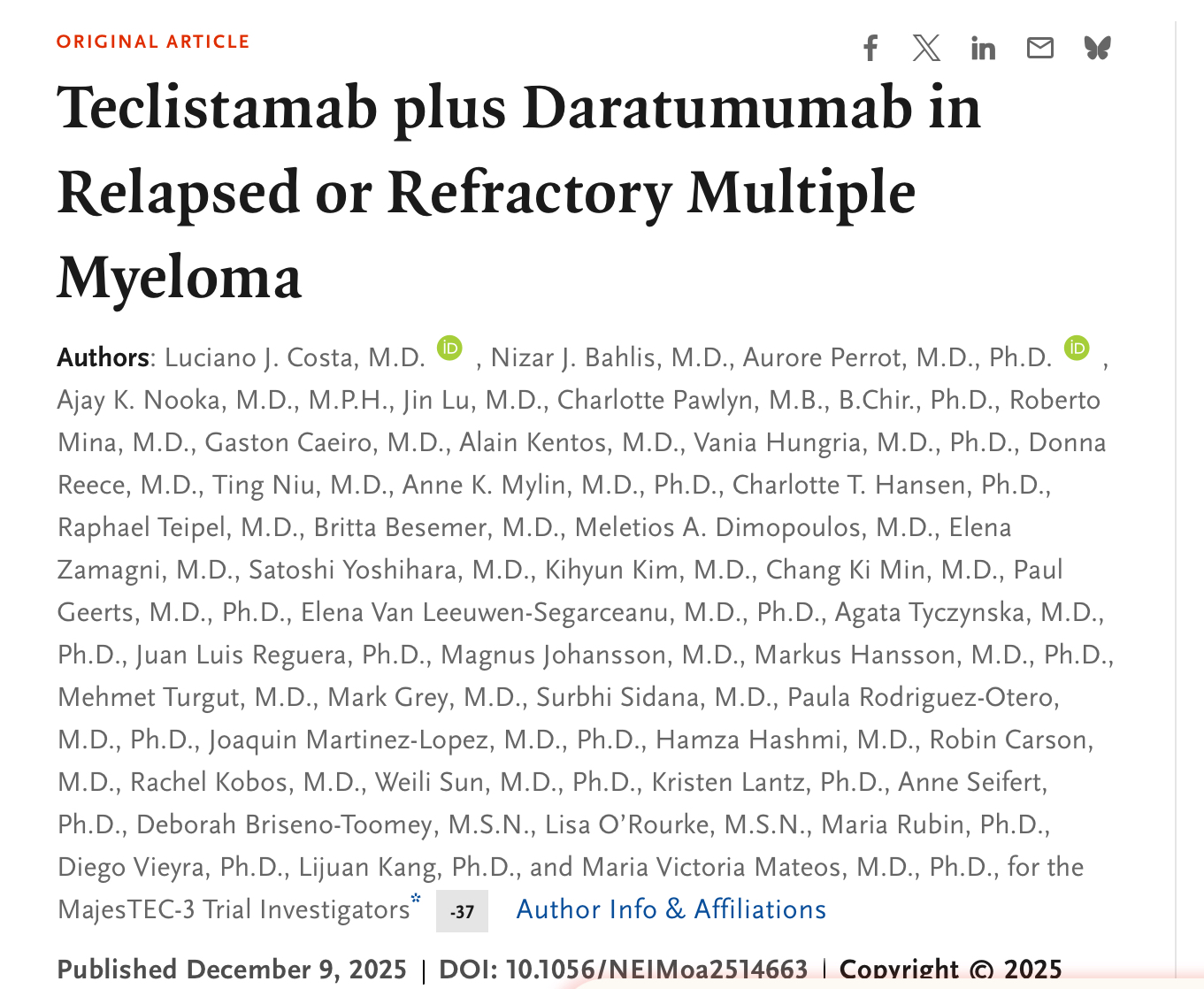 post-lenalidomide treatment