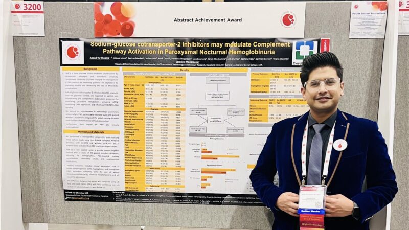 Asfand Yar Cheema: Two Presented Posters Honored with Abstract Achievement Awards at ASH25