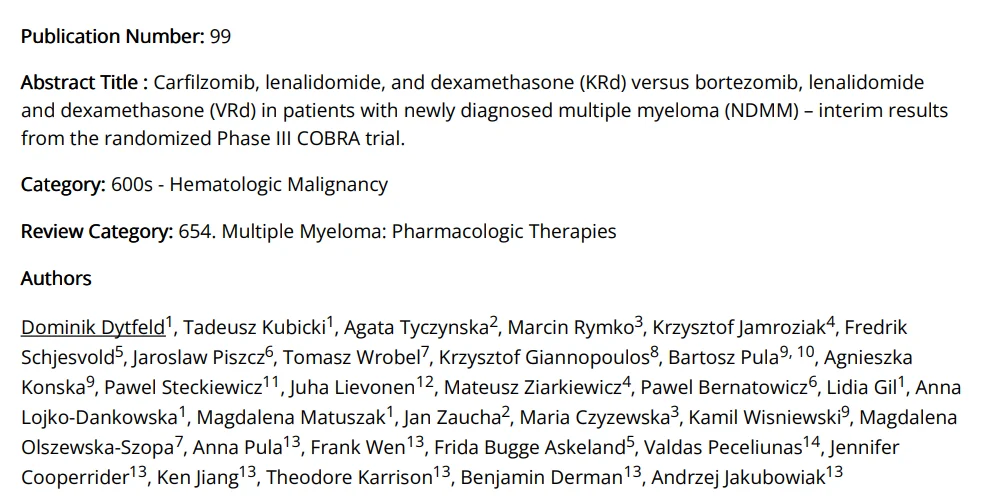 Vincent Rajkumar's Top 5 ASH25 Myeloma Abstracts