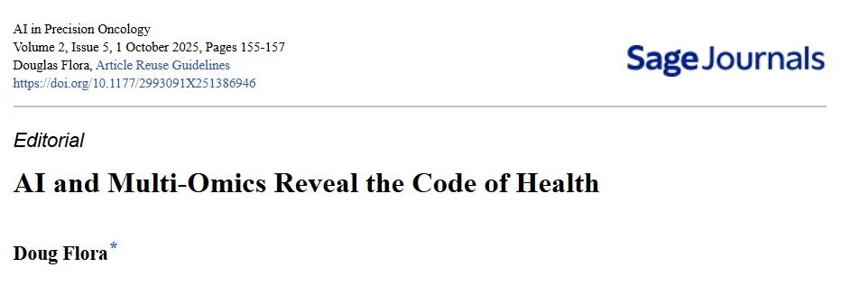 Douglas Flora: Understanding the Complex the Code of Health 2 Douglas Flora: Understanding the Complex the Code of Health