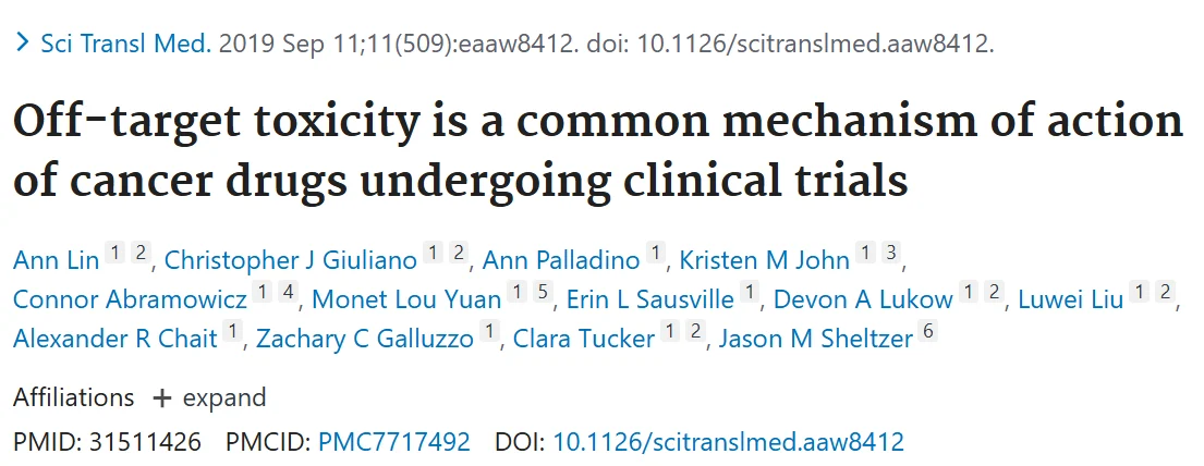 Scientific Wednesdays: Why Many Cancer Drugs Don’t Work the Way We Think - The Babak Lab