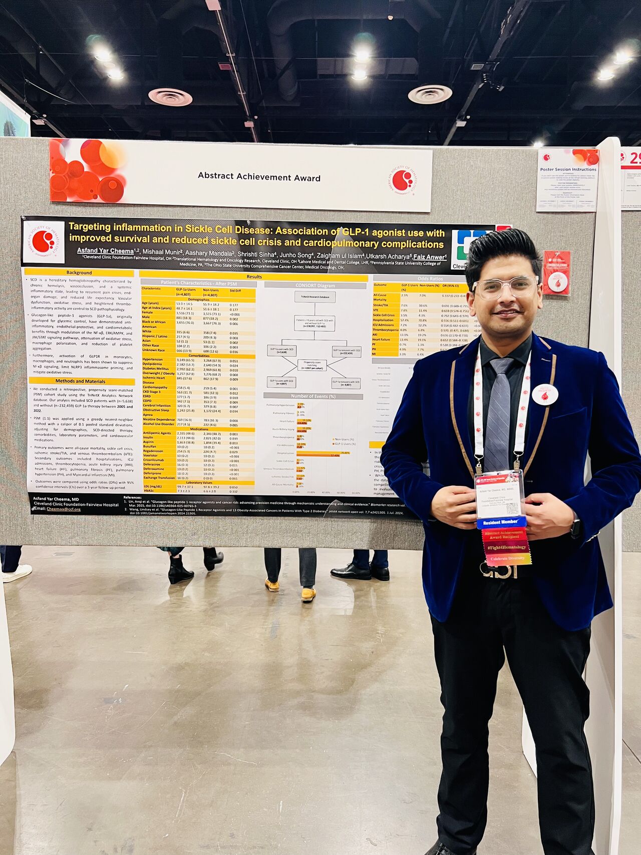 Asfand Yar Cheema: Two Presented Posters Honored with Abstract Achievement Awards at ASH25 2 Asfand Yar Cheema: Two Presented Posters Honored with Abstract Achievement Awards at ASH25