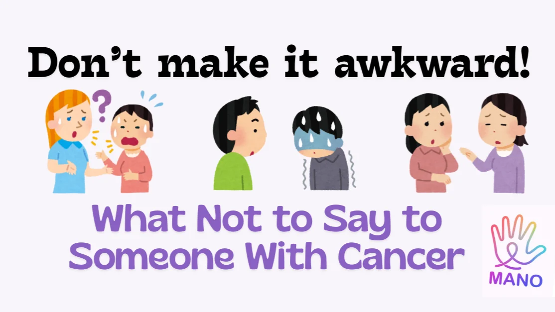 Carmen Monge-Montero: What NOT to Say to Someone With Cancer and What to Say Instead