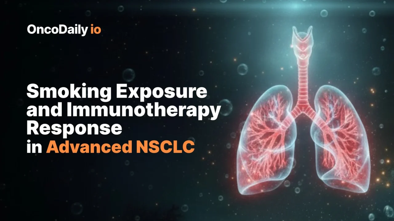 Smoking Exposure and Immunotherapy Response in Advanced NSCLC