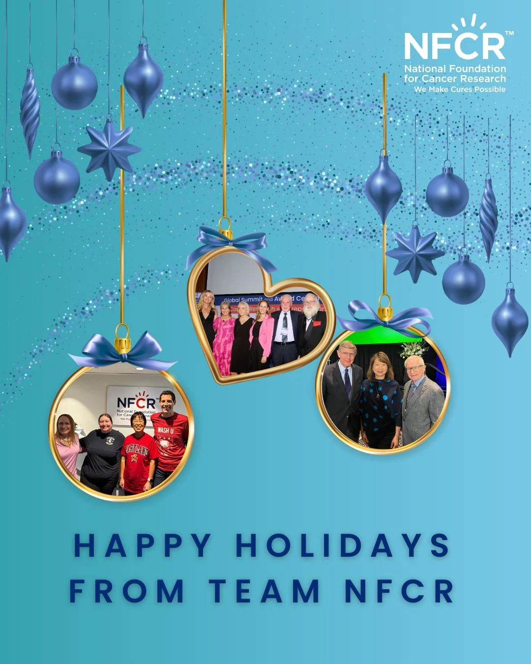 Holiday Greetings and Gratitude from the National Foundation for Cancer Research