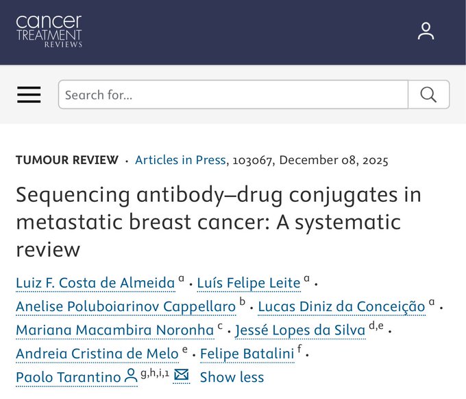 Paolo Tarantino: Do ADCs Work When Used in Sequence? 2 Paolo Tarantino: Do ADCs Work When Used in Sequence?