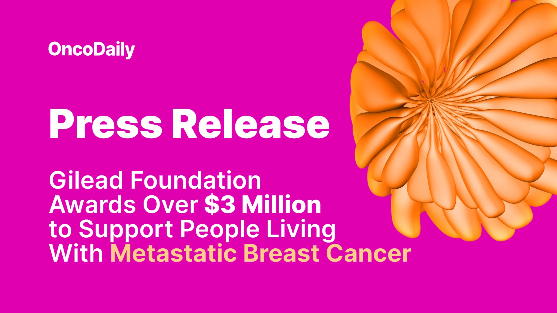 Press Release - OncoDaily