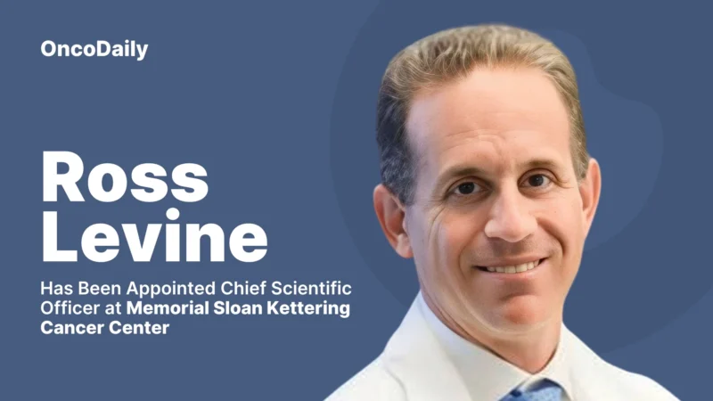 Ross Levine Has Been Appointed Chief Scientific Officer at Memorial Sloan Kettering Cancer Center