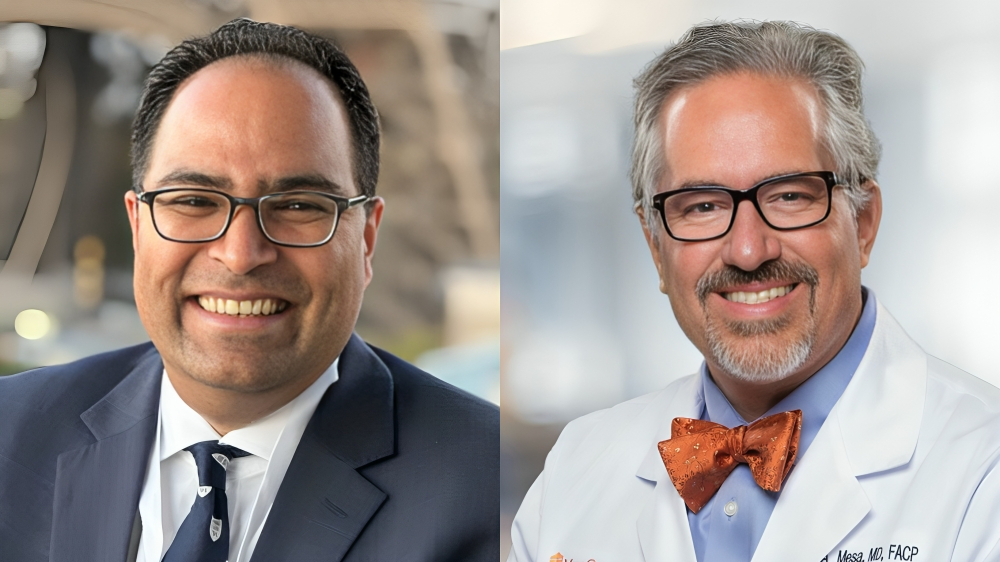 Naveen Pemmaraju and Ruben Mesa